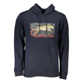 Cavalli Class Blue Cotton Men Sweater -   -  Cavalli Class.